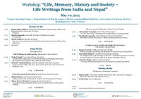 workshop: life, memory, history and society